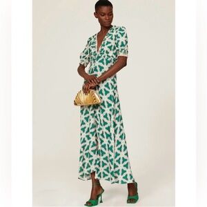 Saloni Lea Smocked Dress